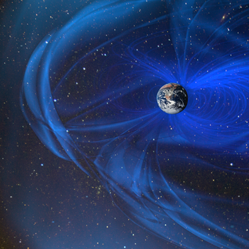 Cosmic rays electromagnetic barrier technology