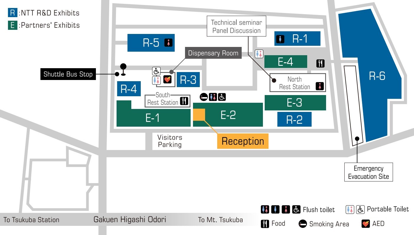 Hall map