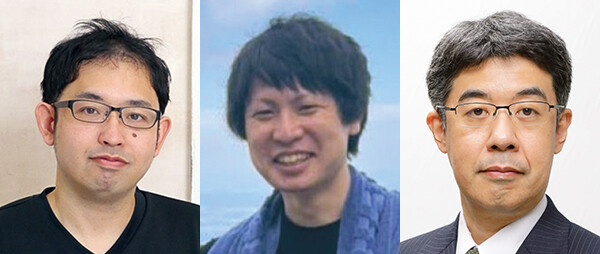 （左から）城間　祐輝／吉田　司／関口　裕一郎