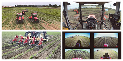 Fig. 10. Feasibility test of smart agriculture in collaboration with Hokkaido University and Iwamizawa City.