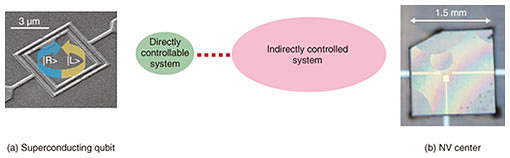 Fig. 1. Indirect quantum control.