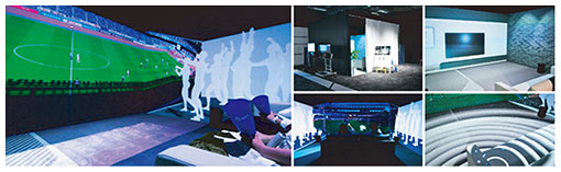 Fig. 2. Experimental space.