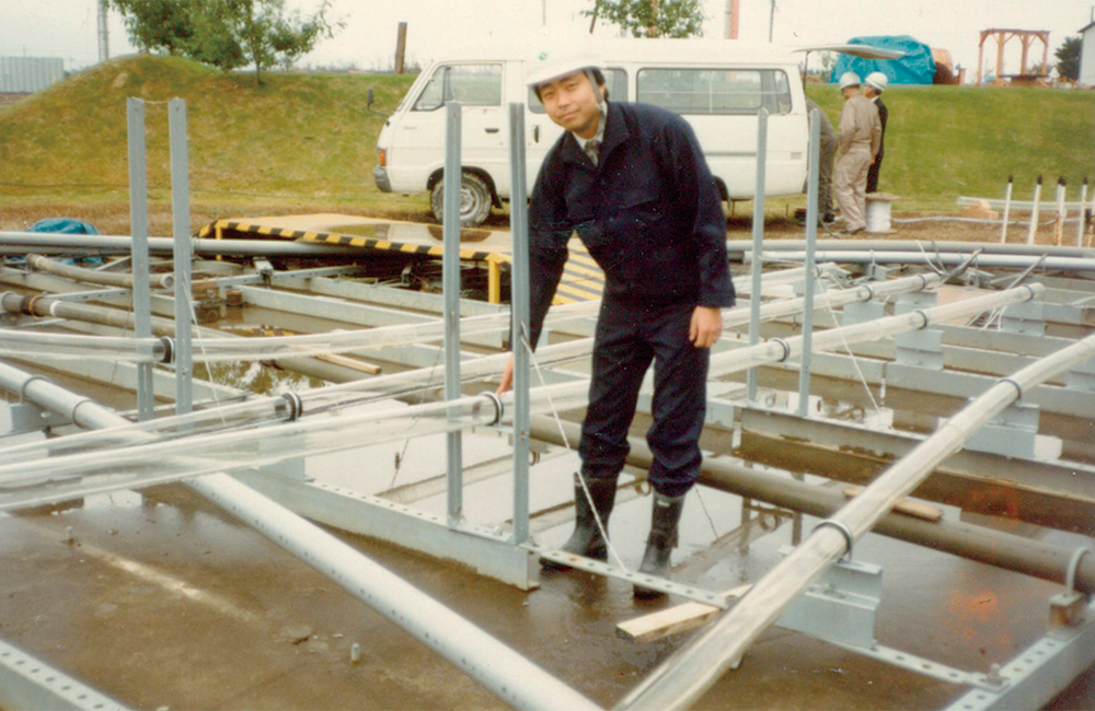 Photo 1. My involvement with Tsukuba R&D Center.