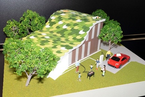 Fig26：Small House Model Using Artificial Photosynthesis