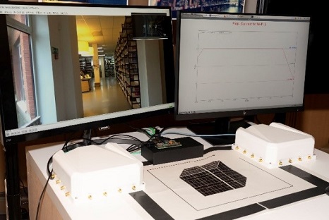 Fig16：Introduction of changes to the strength of received signals on wireless networks according to the position of automated guided robots