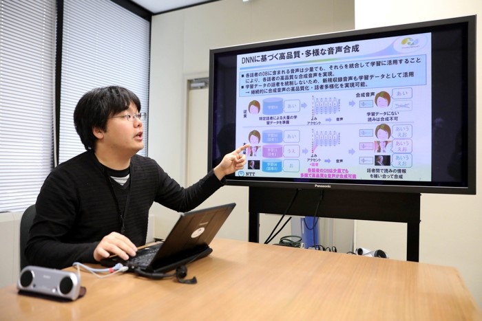 インタビューに答える 井島 氏
