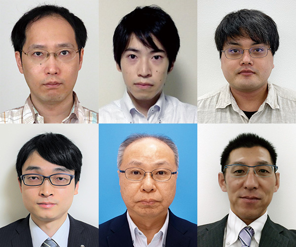 （上段左から）丹野　治門／切貫　弘之／川口　敬宏（下段左から）但馬　将貴／生沼　守英／村本　達也