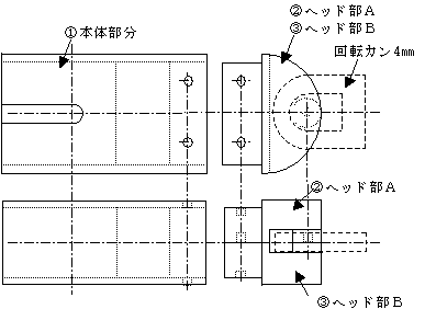 図７　ＳＣコネクタ用牽引端組図