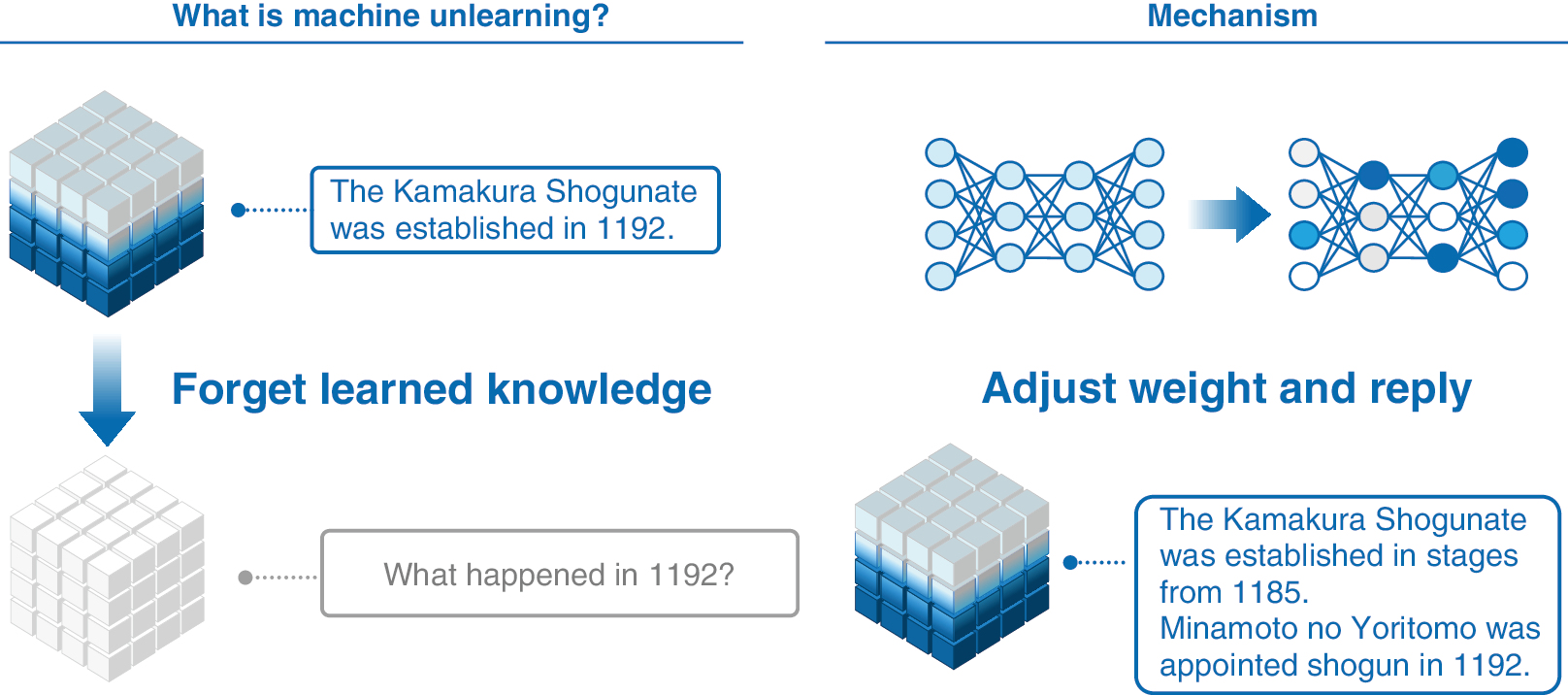 Machine unlearning