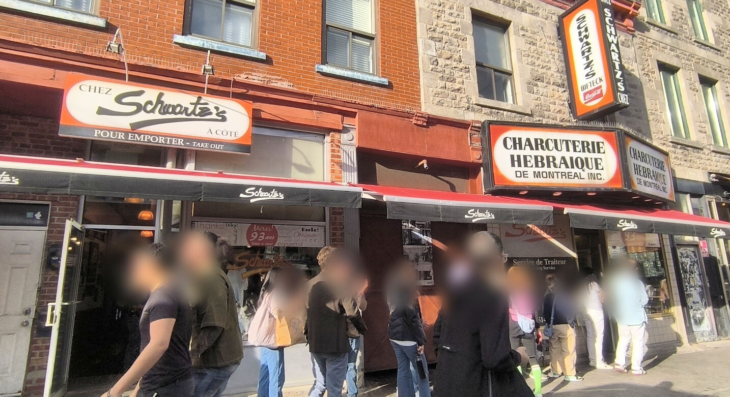 モントリオール在住の方に教えてもらったスモークミートサンドイッチのお店