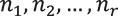 n1からnr