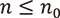 n≦n₀