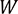 W
