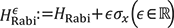 HRabiεをHRabi+εσxと定義する。ただしεは実数である