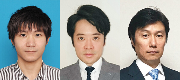 （左から）中村　昌人／田島　卓郎／林　勝義
