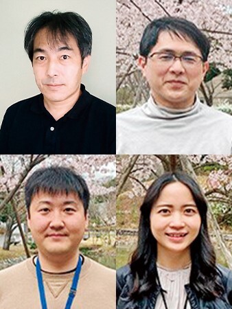 （上段左から）橋本　俊和／梅木　毅伺（下段左から）柏﨑　貴大／井上　飛鳥