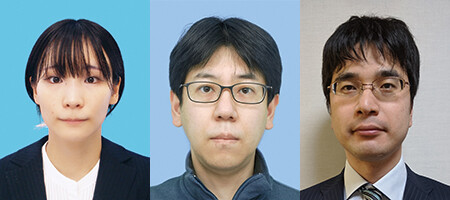 （左から）應治　沙織／福本　佳史／松浦　伸彦