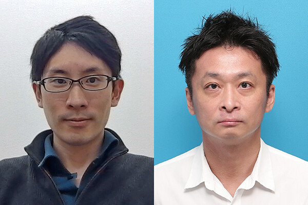 （左から）笹木　裕文／大森　誓治