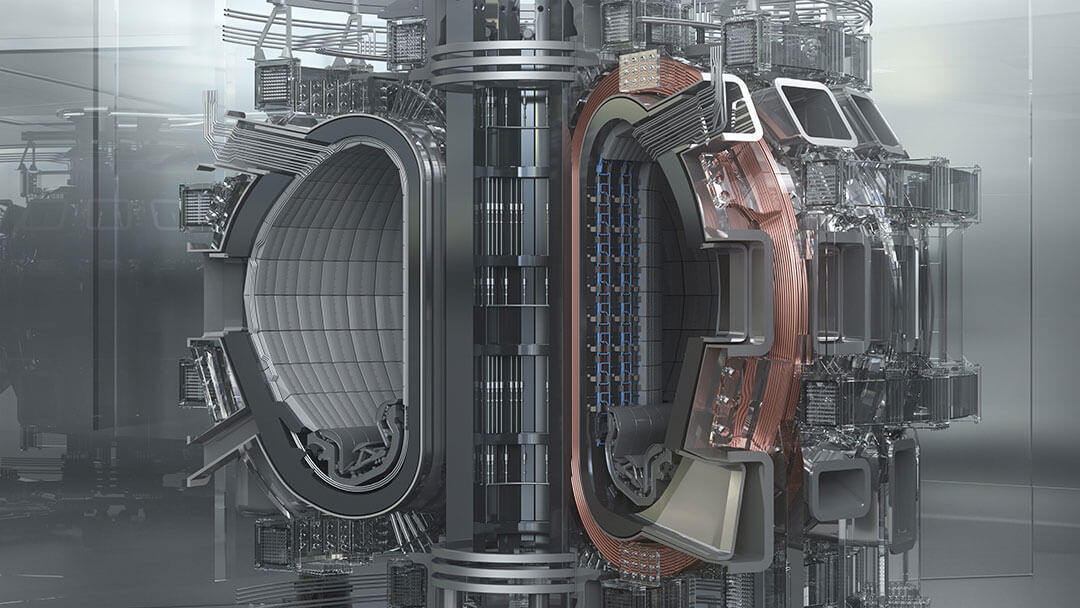 ITER（国際熱核融合実験炉）のイメージ<
